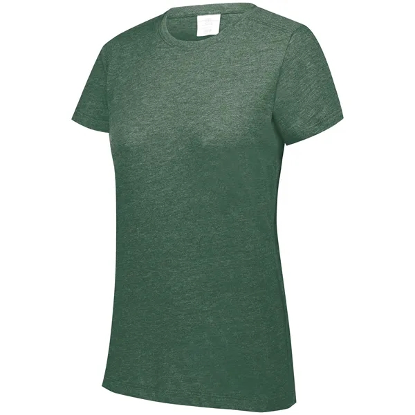 Ladies Tri-Blend T-Shirt with 50% polyester/38% cotton/12% rayon tri-blend knit.... from ASI 37461 Augusta Sportswear