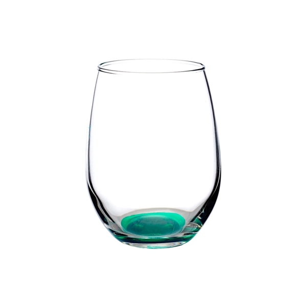 9 oz. arc stemless wine glass plus free 1 color silkscreen... from ASI 37218 Athena Promo (tm)