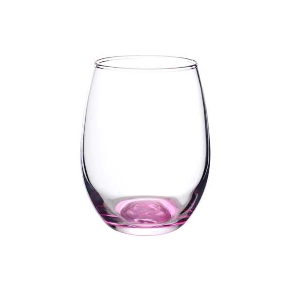 9 oz. arc stemless wine glass plus free 1 color silkscreen... from ASI 37218 Athena Promo (tm)