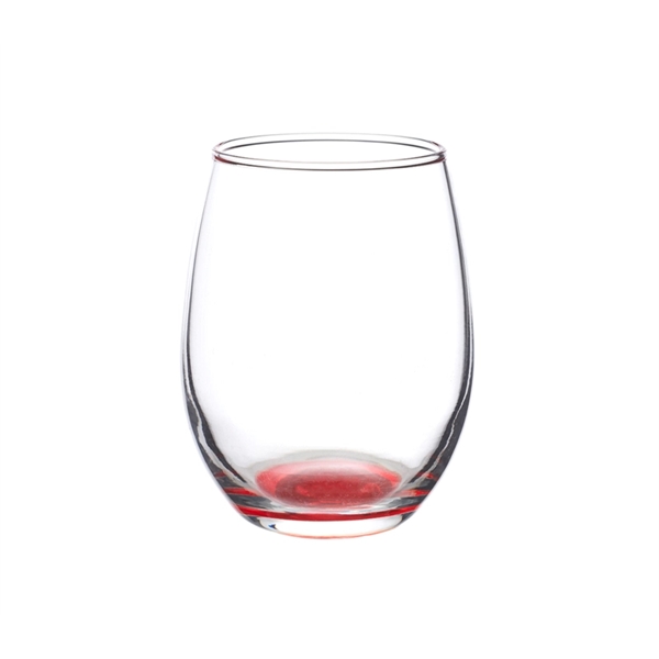 9 oz. arc stemless wine glass plus free 1 color silkscreen... from ASI 37218 Athena Promo (tm)