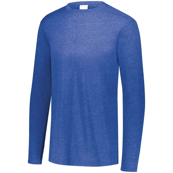 The extra soft Tri-Blend Long Sleeve Crew sports a trendy fit... from ASI 37461 Augusta Sportswear