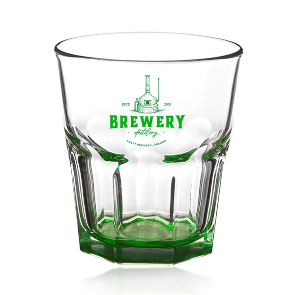 12.5 oz. clear whiskey glass with hexagon shaped body.... from ASI 39552 BEL Promo