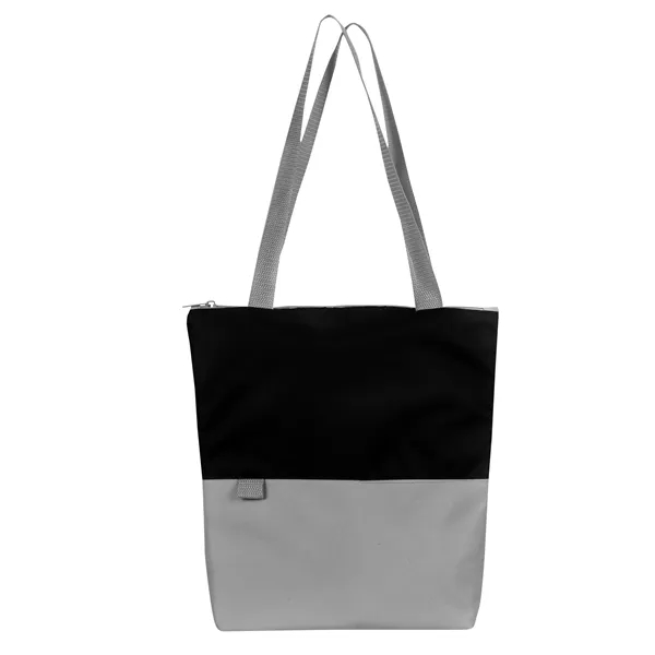 Contempo two-tone tote bag is simple & unique.... from ASI 46420 Continental Mkting Svc Inc