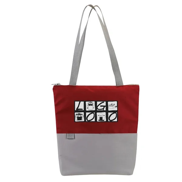 Contempo two-tone tote bag is simple & unique.... from ASI 46420 Continental Mkting Svc Inc
