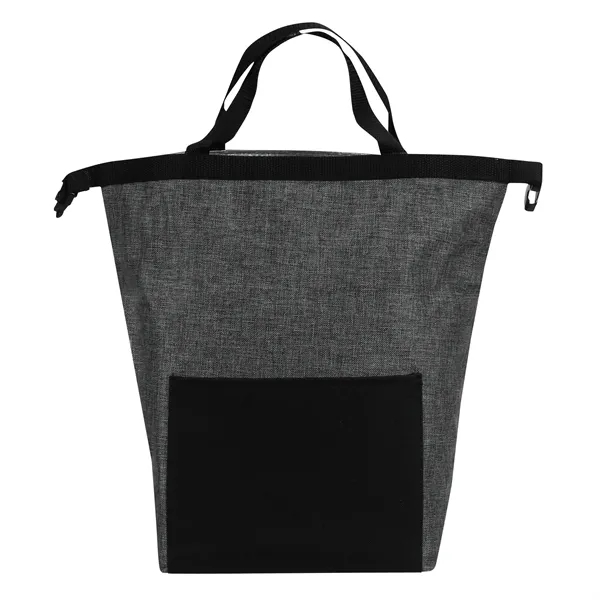 This soft cooler bag features w/ roll top closure & snap... from ASI 46420 Continental Mkting Svc Inc