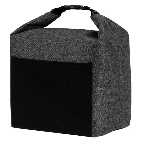 This soft cooler bag features w/ roll top closure & snap... from ASI 46420 Continental Mkting Svc Inc