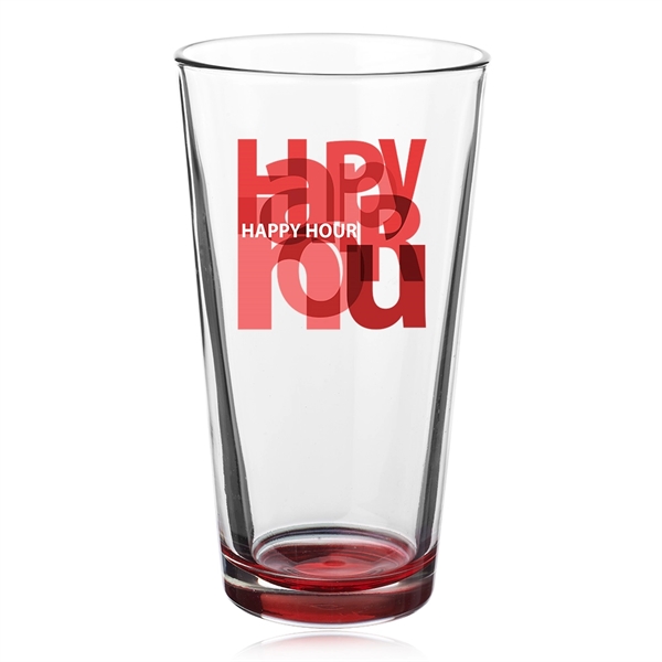 16 oz. pint glass featuring a clear thick wall.... from ASI 39552 BEL Promo