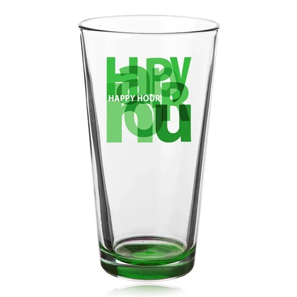 16 oz. pint glass featuring a clear thick wall.... from ASI 39552 BEL Promo