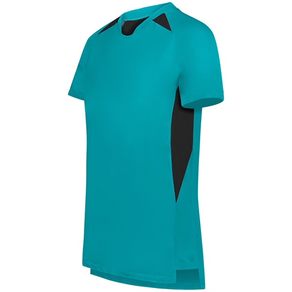 Ladies Hawk Evolution Soccer Jersey with 100% polyester wicking knit.... from ASI 37461 Augusta Sportswear