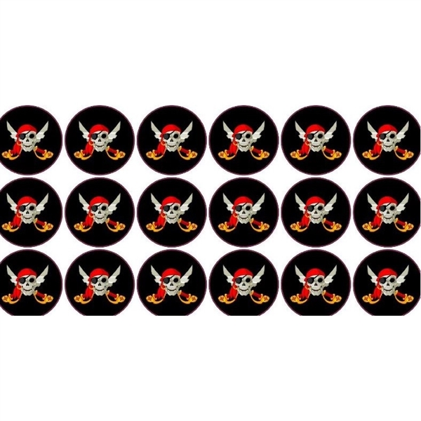 1" x 1"  Decal / Label - Any perimeter die... from ASI 57713 Glow Promotions / Glow Promotions