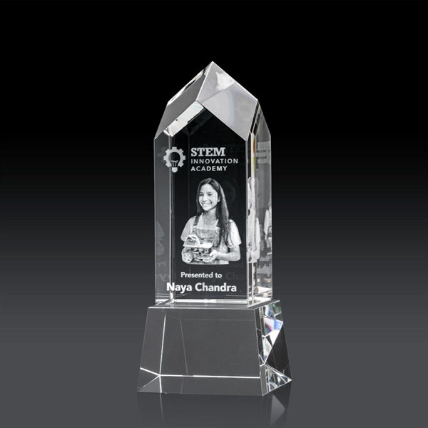 The Clarington Tower 3D Award - Clear... from ASI 84592 St Regis Group / St Regis