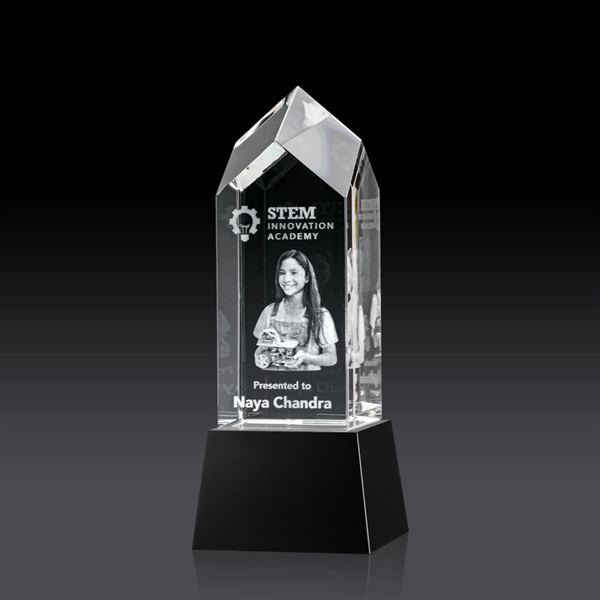The Clarington Tower 3D Award - Black... from ASI 84592 St Regis Group / St Regis