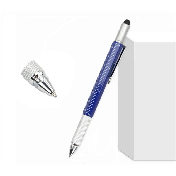 6-in-1 multipurpose tool pen plus 1 color silkscreen or laser engraving... from ASI 37218 Athena Promo (tm)