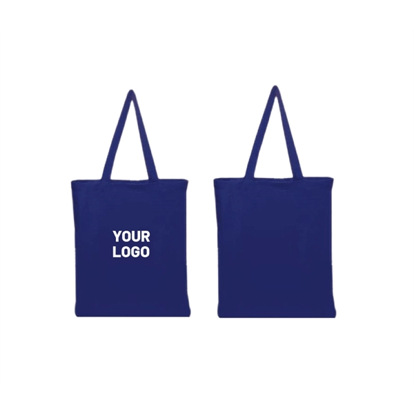 Colored canvas tote bag plus 1 color silkscreen imprint on 1... from ASI 37218 Athena Promo (tm)