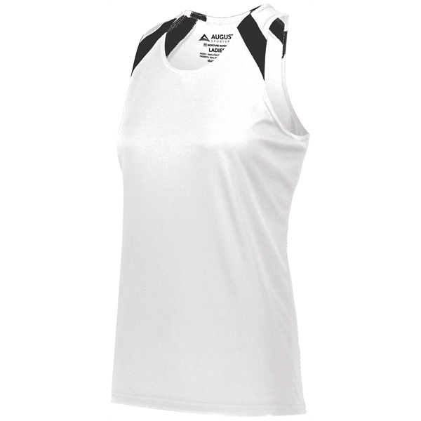 Push your limits with the Ladies Overspeed Track Jersey.... from ASI 37461 Augusta Sportswear
