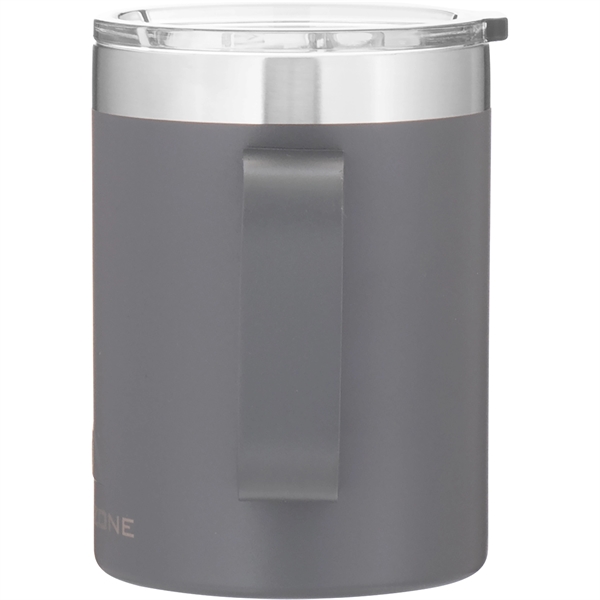 14 oz 18/8 stainless mug with vacuum insulation, clear push-on lid,... from ASI 51197 ETS Express, LLC