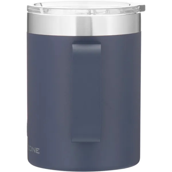 14 oz 18/8 stainless mug with vacuum insulation, clear push-on lid,... from ASI 51197 ETS Express, LLC