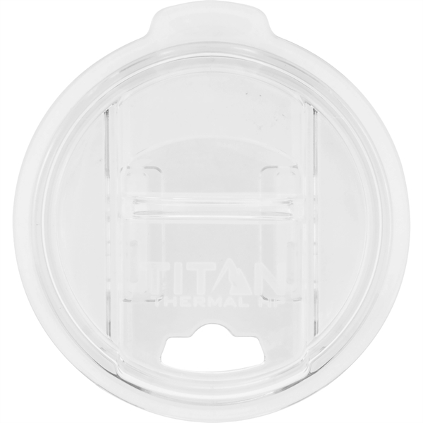 14 oz 18/8 stainless mug with vacuum insulation, clear push-on lid,... from ASI 51197 ETS Express, LLC