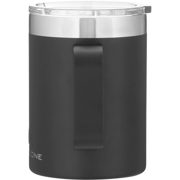 14 oz 18/8 stainless mug with vacuum insulation, clear push-on lid,... from ASI 51197 ETS Express, LLC