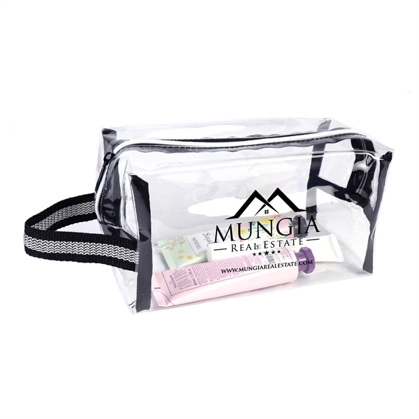 Clear Vinyl Travel Size Cosmetic Bag... from ASI 39820 Opusline (Benmex)