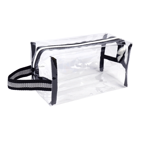 Clear Vinyl Travel Size Cosmetic Bag... from ASI 39820 Opusline (Benmex)