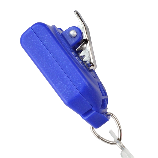 The most secure and twist-free custom badge reels available; clear vinyl... from ASI 79898 Promovision / PROMOVISION