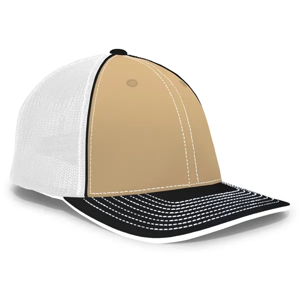 Trucker Flexfit® Cap with Pro-stitched finish.... from ASI 37461 Augusta Sportswear / Pacific Headwear
