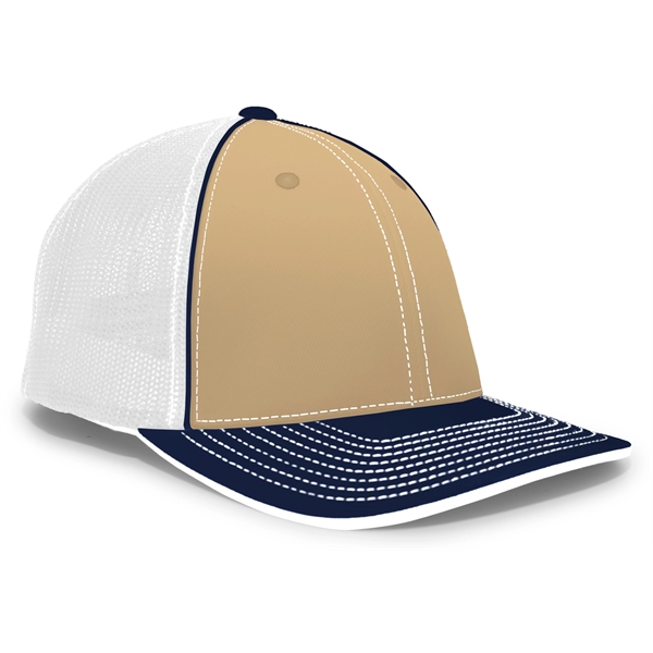 Trucker Flexfit® Cap with Pro-stitched finish.... from ASI 37461 Augusta Sportswear / Pacific Headwear