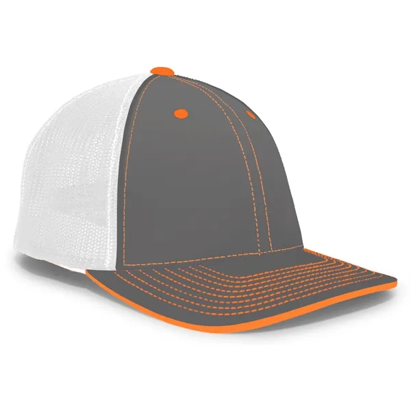 Trucker Flexfit® Cap with Pro-stitched finish.... from ASI 37461 Augusta Sportswear / Pacific Headwear