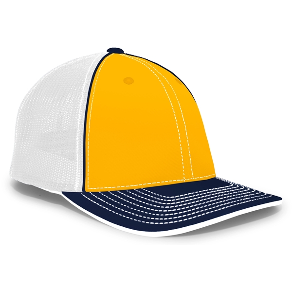 Trucker Flexfit® Cap with Pro-stitched finish.... from ASI 37461 Augusta Sportswear / Pacific Headwear