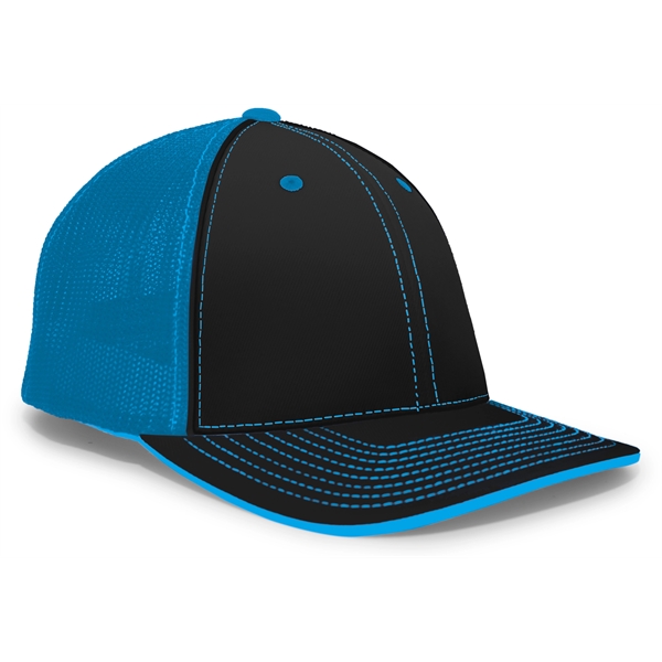 Trucker Flexfit® Cap with Pro-stitched finish.... from ASI 37461 Augusta Sportswear / Pacific Headwear