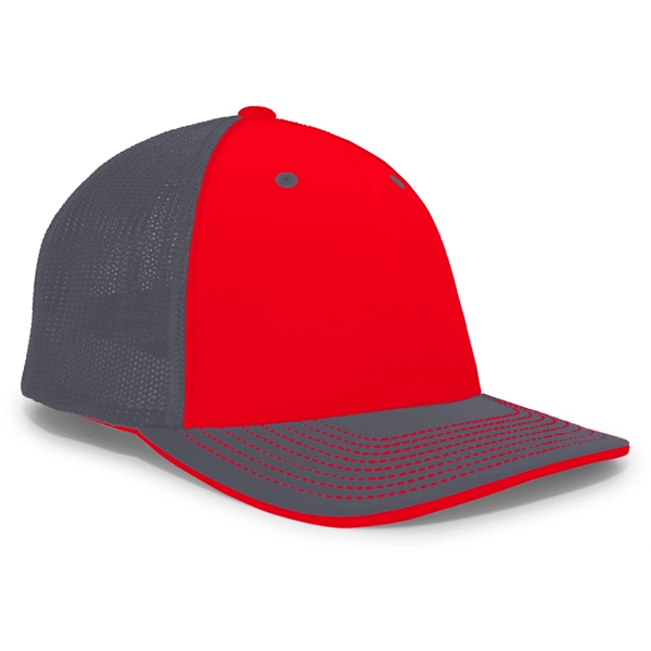 Trucker Flexfit® Cap with Pro-stitched finish.... from ASI 37461 Augusta Sportswear / Pacific Headwear