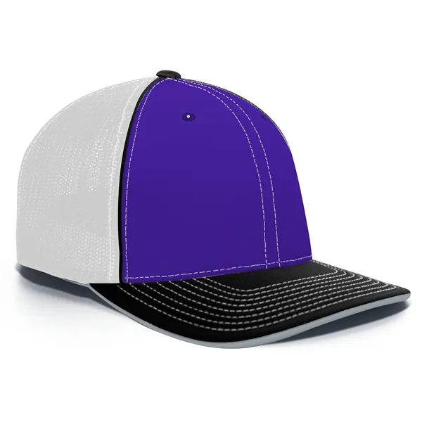 Trucker Flexfit® Cap with Pro-stitched finish.... from ASI 37461 Augusta Sportswear / Pacific Headwear