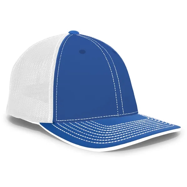 Trucker Flexfit® Cap with Pro-stitched finish.... from ASI 37461 Augusta Sportswear / Pacific Headwear