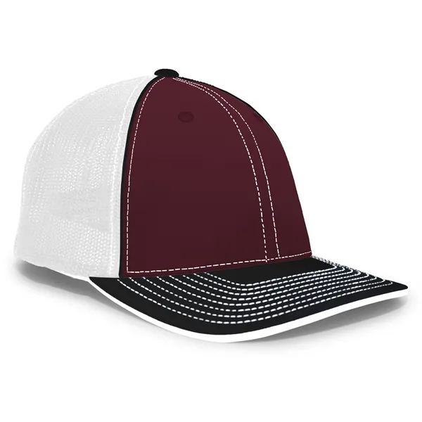 Trucker Flexfit® Cap with Pro-stitched finish.... from ASI 37461 Augusta Sportswear / Pacific Headwear