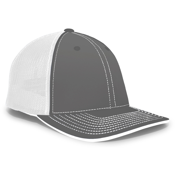 Trucker Flexfit® Cap with Pro-stitched finish.... from ASI 37461 Augusta Sportswear / Pacific Headwear