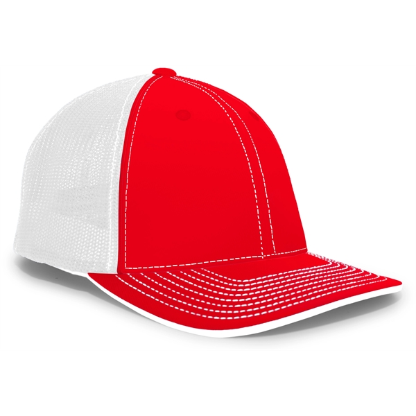 Trucker Flexfit® Cap with Pro-stitched finish.... from ASI 37461 Augusta Sportswear / Pacific Headwear
