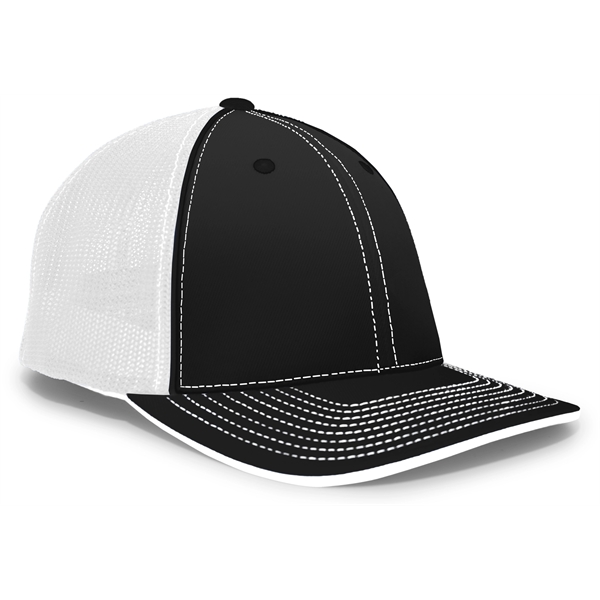 Trucker Flexfit® Cap with Pro-stitched finish.... from ASI 37461 Augusta Sportswear / Pacific Headwear