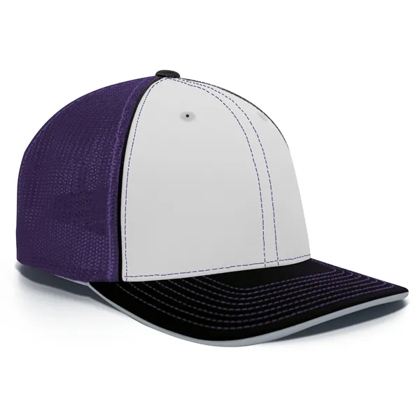 Trucker Flexfit® Cap with Pro-stitched finish.... from ASI 37461 Augusta Sportswear / Pacific Headwear