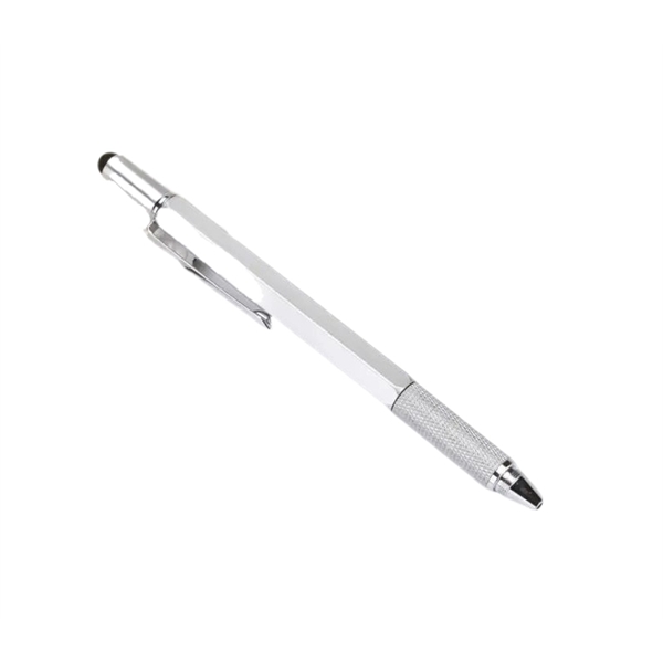 6-in-1 Metal Multi Tool Pen plus 1 color silkscreen imprint or... from ASI 37218 Athena Promo (tm)