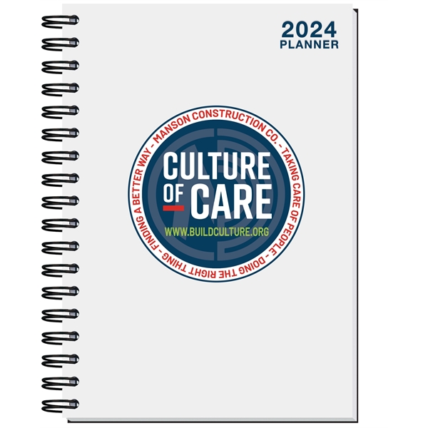 7" x 10" glossy, full color time manager with heavyweight chipboard... from ASI 50873 Drum-Line / Drum-line Inc