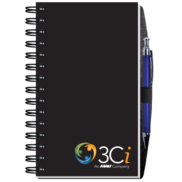 5" x 8" glossy, full color time manager with pen safe... from ASI 50873 Drum-Line / Drum-line Inc