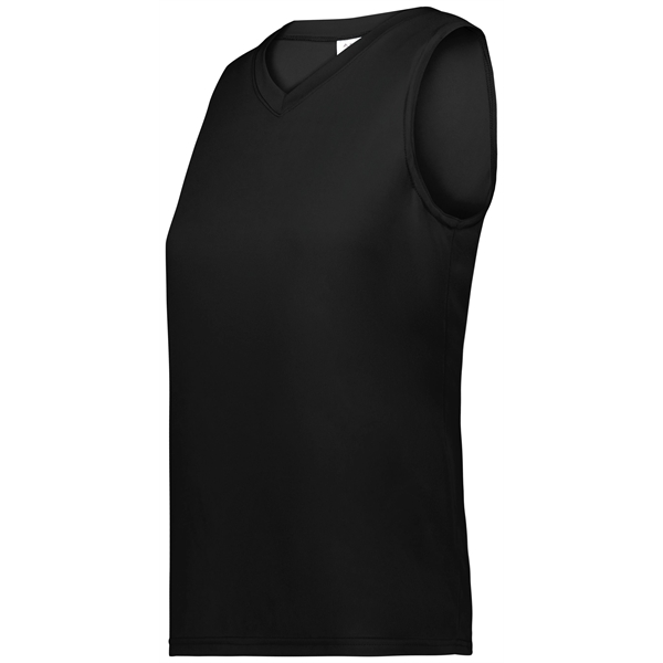 Ladies Sleeveless Wicking Attain Jersey with 100% polyester wicking knit.... from ASI 37461 Augusta Sportswear