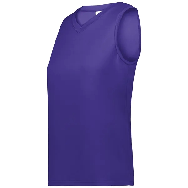 Ladies Sleeveless Wicking Attain Jersey with 100% polyester wicking knit.... from ASI 37461 Augusta Sportswear