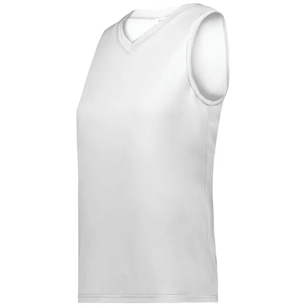 Girls Sleeveless Wicking Attain Jersey with 100% polyester wicking knit.... from ASI 37461 Augusta Sportswear