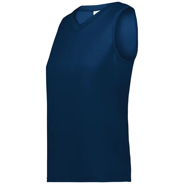Girls Sleeveless Wicking Attain Jersey with 100% polyester wicking knit.... from ASI 37461 Augusta Sportswear