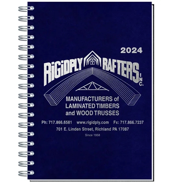 7" x 10" 14 month planner with heavyweight covers, weekly and... from ASI 50873 Drum-Line / Drum-line Inc