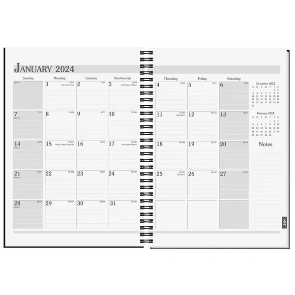 Hybrid 14 month planner and journal in one with a sturdy... from ASI 50873 Drum-Line / Drum-line Inc