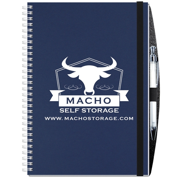 Hybrid 14 month planner and journal in one with a sturdy... from ASI 50873 Drum-Line / Drum-line Inc