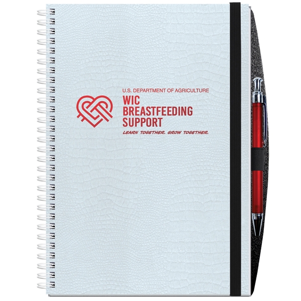 Hybrid 14 month planner and journal in one, featuring a sturdy... from ASI 50873 Drum-Line / Drum-line Inc